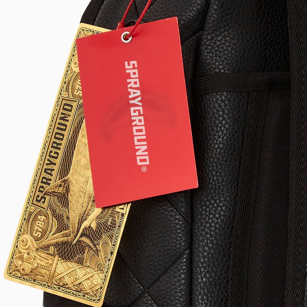 Quilted Logo Backpack
