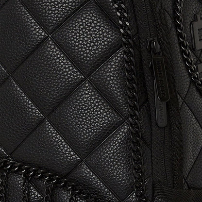 Quilted Logo Backpack