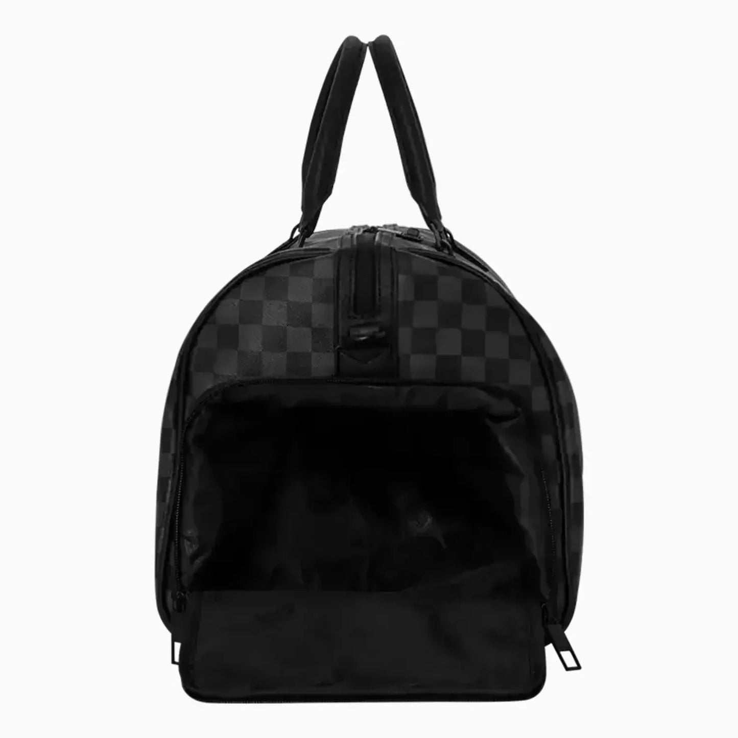 Spritz Grey Check Duffle