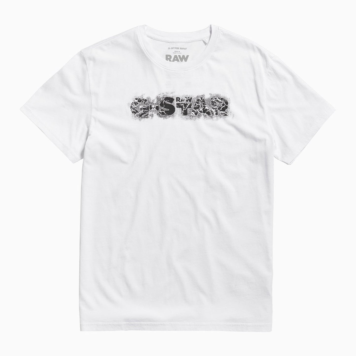 Men's Distressed Logo Short Sleeve T-Shirt