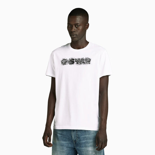 Men's Distressed Logo Short Sleeve T-Shirt