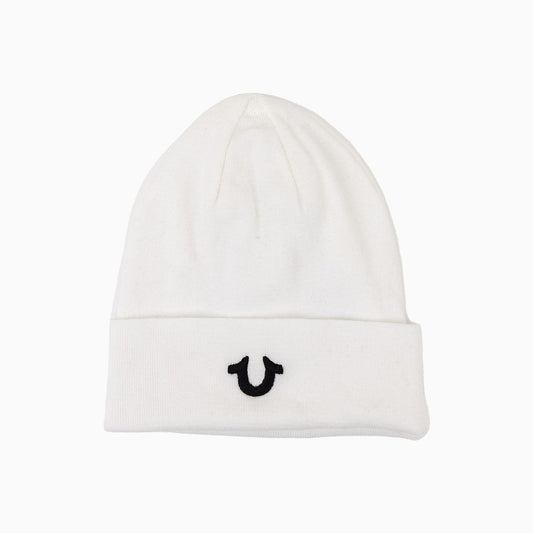 Horseshoe Badge Watch Beanie Hat