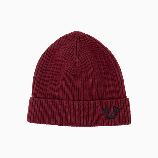 Horseshoe Badge Watch Beanie