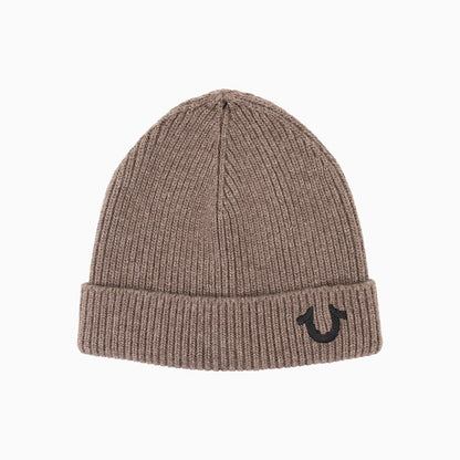 Horseshoe Badge Watch Beanie