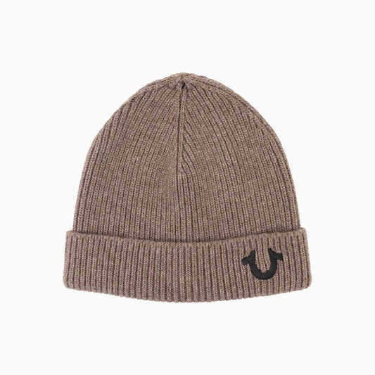 Horseshoe Badge Watch Beanie