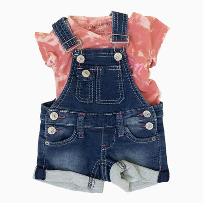 Kid's Baby Girl Tie Dye 2 Piece Set Outfit