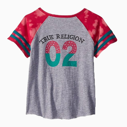 Kid's Little Girl Fashion Short Sleeve T Shirt