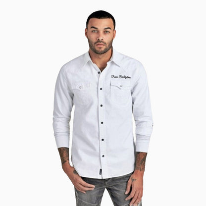 Men's Triple Needle Western Shirt