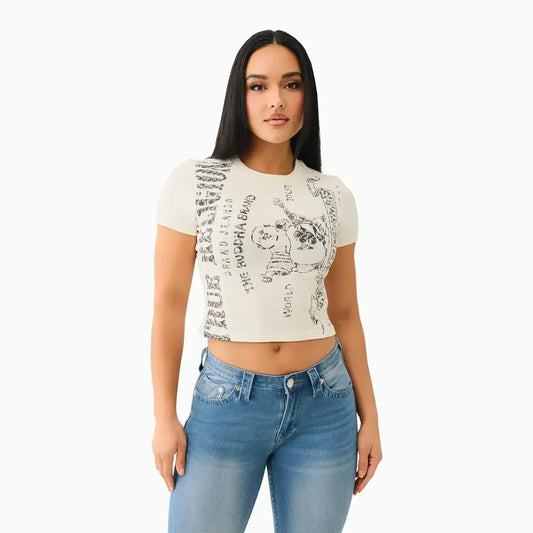 Women's Heritage Logo Baby T-Shirt