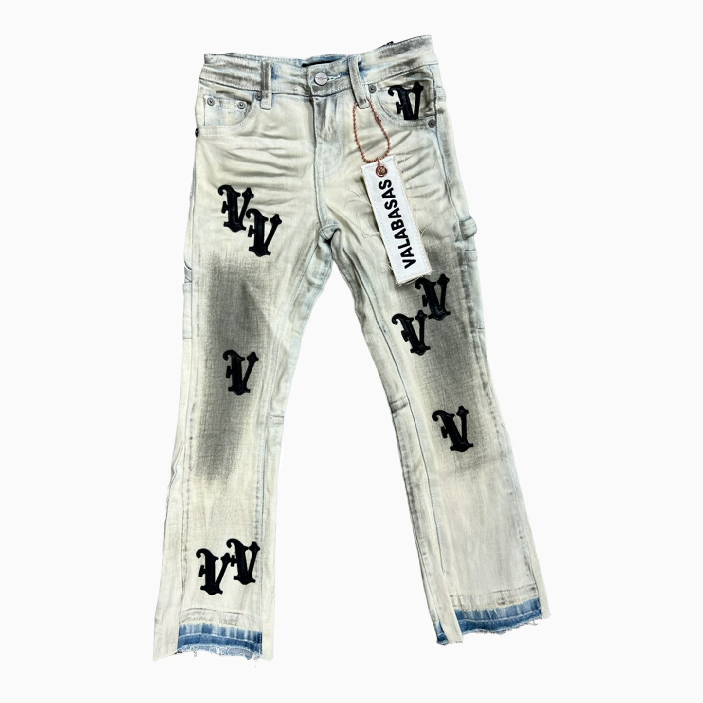 Kid's Valor Stacked Flare Denim Pant