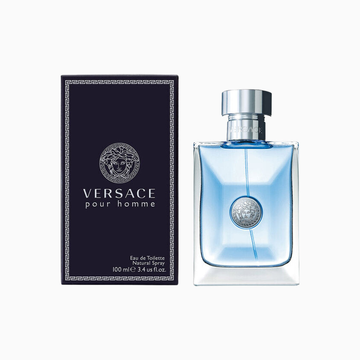 Men's Versace Pour Homme Eau De Toilette Spray 3.4 Oz