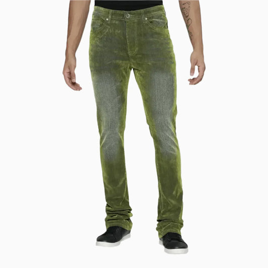 Men's Stacked Fit Jeans Pant With Stitched Hem