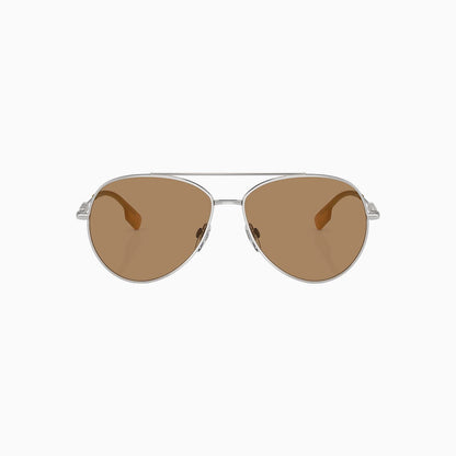 Women's Burberry Logo Pilot Sunglasses